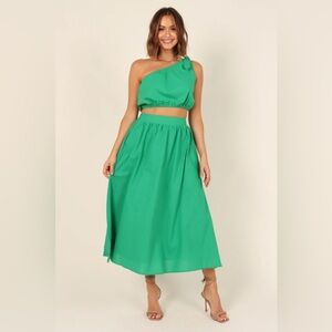 Petal & Pup Isla Skirt - Green (S)